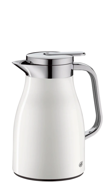 alfi Skyline Isolierkanne 0,65l Edelstahl weiß matt